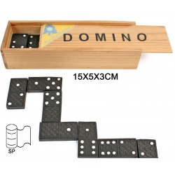 Coffret dominos de luxe à petit prix. Avec boitier en bois