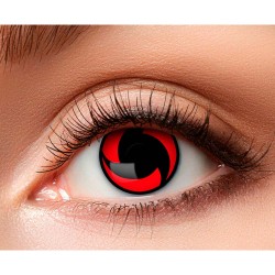 Lentilles Fantaisies Rouge Et Noire - 1 Semaine