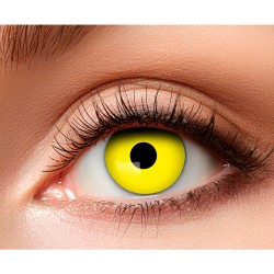 Lentilles Fantaisies Jaune - 1 Semaine