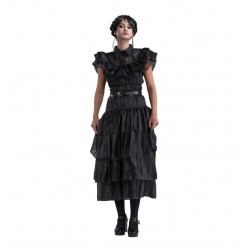 Déguisement Robe De Bal Noire Mercredi