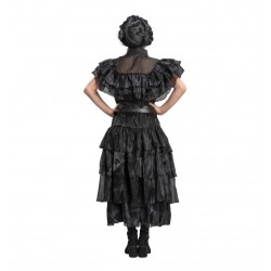 Déguisement Robe De Bal Noire Mercredi