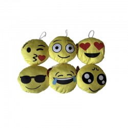 Peluche Coussin Emoticone 15cm