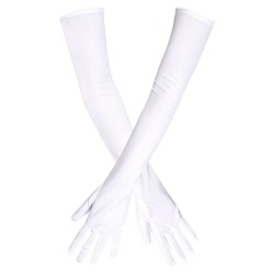 Gants Longs Blanc