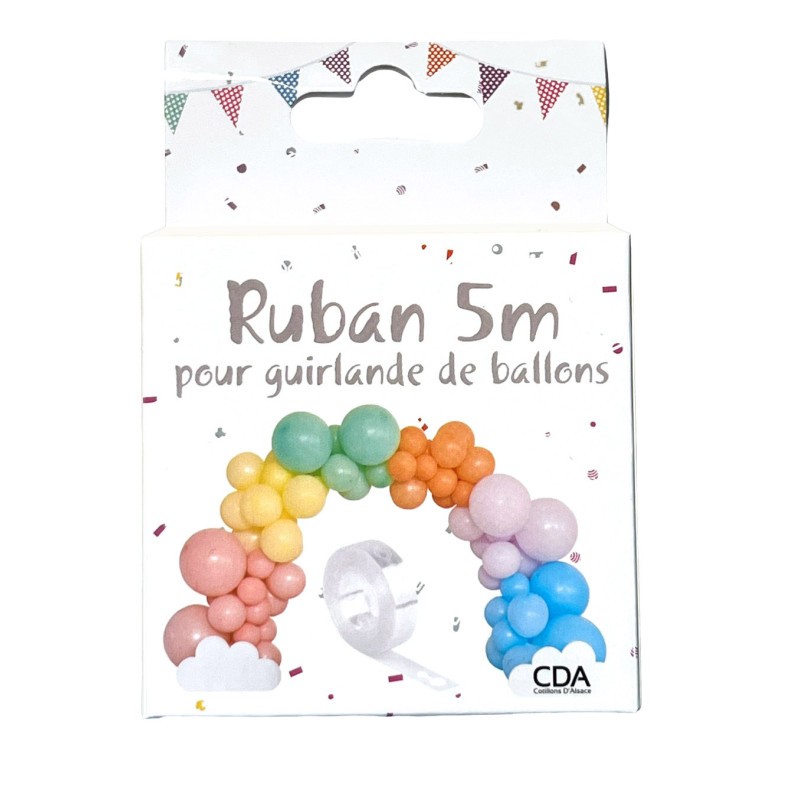 Ruban Perforé Pour Guirlande de Ballons 5 Mètres