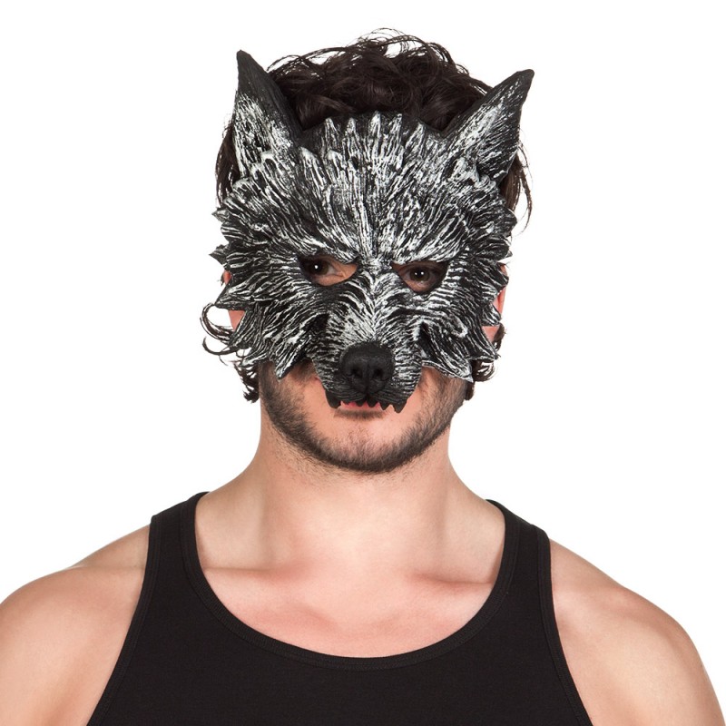 Demi Masque Réaliste Loup