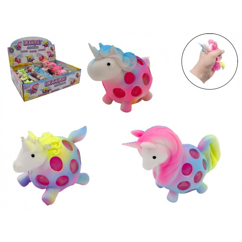 Licorne Arc-en-Ciel Squeeze Anti-Stress