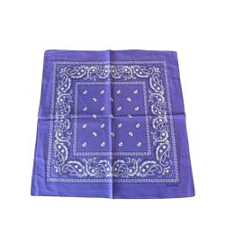 Bandana Style Cachemire Violet