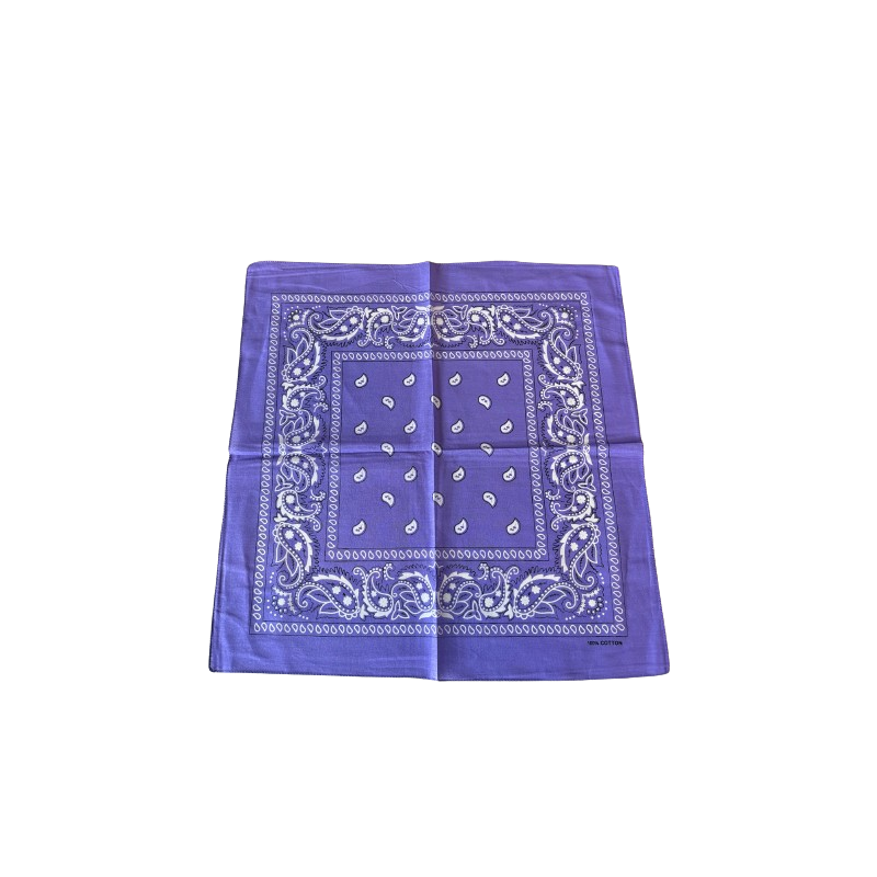 Bandana Style Cachemire Violet