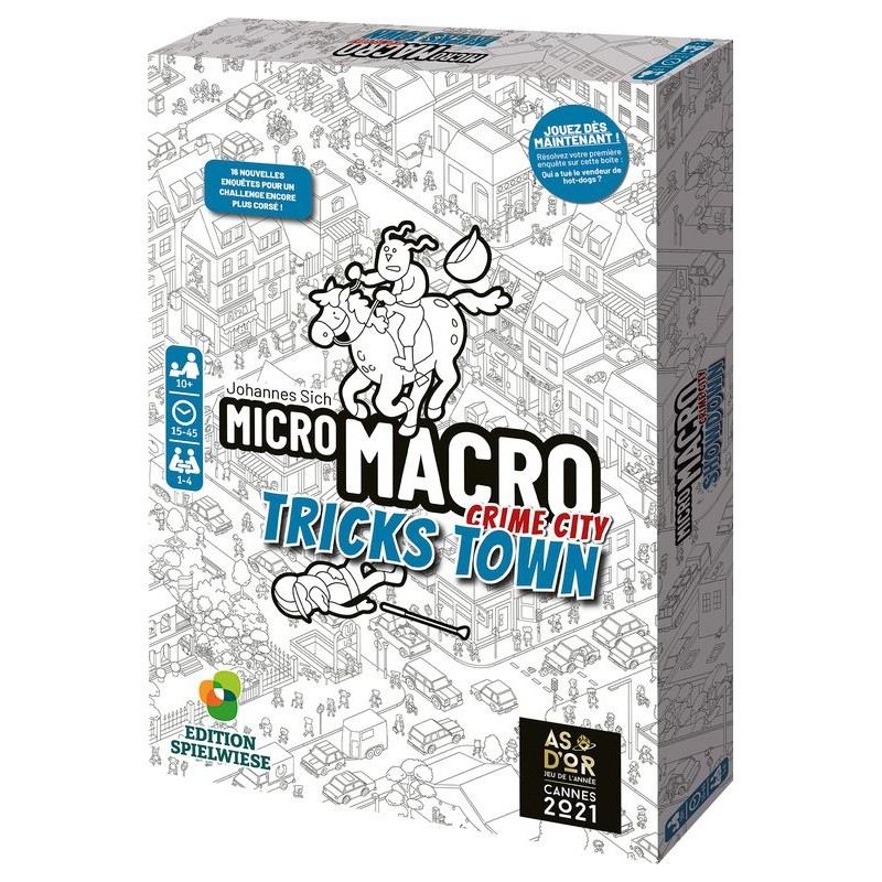 Micro Macro - Crime City 3 Tricks Town - Edition Spielwiese