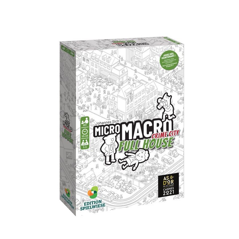 Micro Macro - Crime City 2 Full House - Edition Spielwiese Micro Macro - Crime City 2 Full House - Edition Spielwiese
