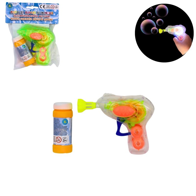 Bulle de Savon Pistolet Lumineux