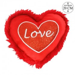 Peluche Coeur Love 20cm