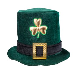 Chapeau Haut de Forme Mousse Saint Patrick