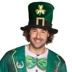 Chapeau Haut de Forme Mousse Saint Patrick