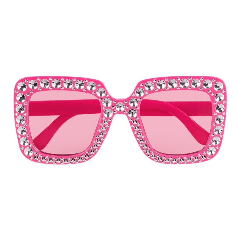 Lunettes Bling Bling Rose