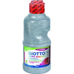 Gouache Glitter Argent 250ml - Giotto