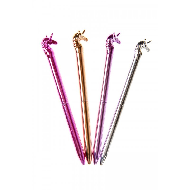 Stylo Bille Licorne Métallisée