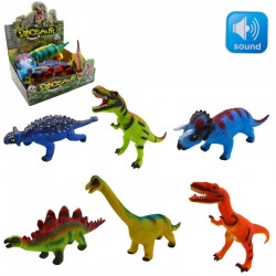 Dinosaure Souple 26-32cm Sonore