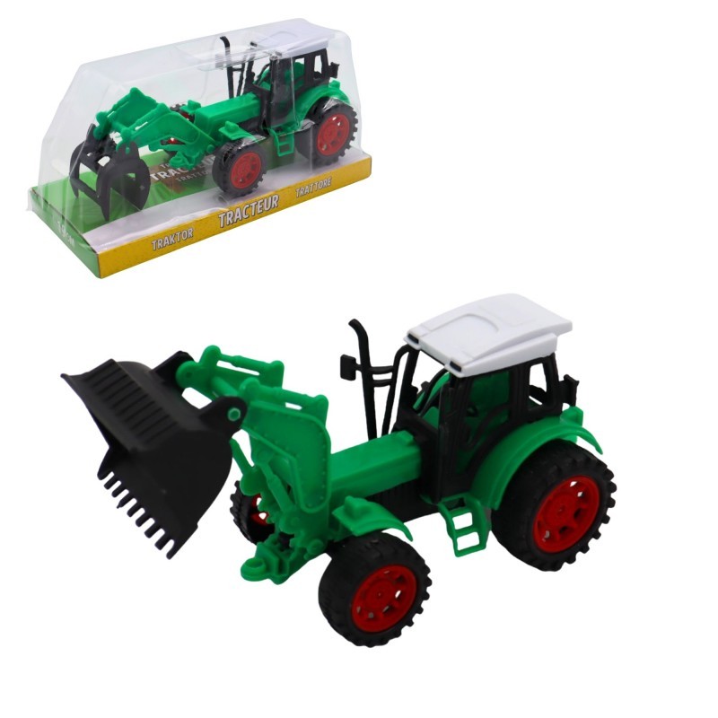 Tracteur Friction Avec Outils 19cm