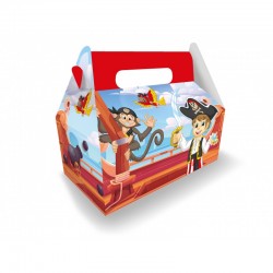 Boîte Carton Repas Menu Enfant Pirate