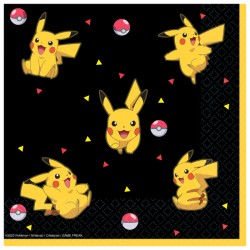 Serviettes en Papier Pokemon