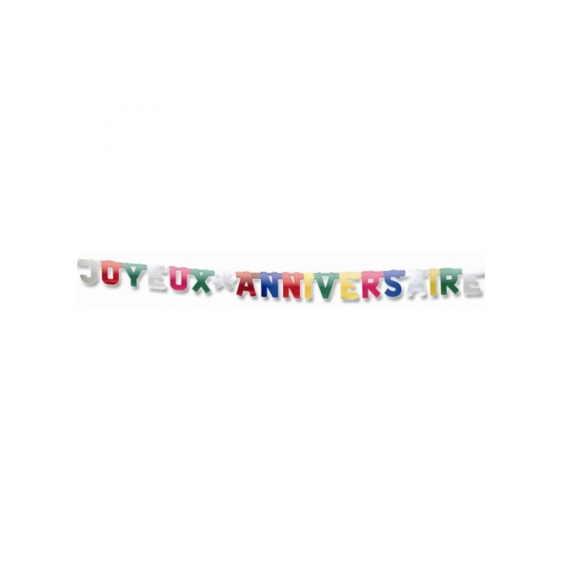 Guirlande Geante Anniversaire Coti Jouets Specialiste A Dijon En Articles De Fetes Pour Anniversaire