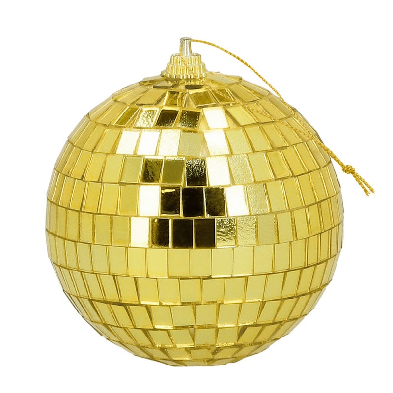 Boules A Facettes Disco Or 8cm - 6 Pièces Boules A Facettes Disco Or 8cm - 6 Pièces