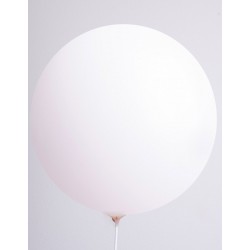 Ballon de Baudruche 10 Pièces Géant Opaque Macaron Fraise - 60cm