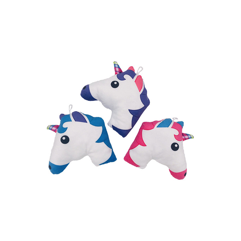 Peluche Tête de Licorne 20cm Peluche Tête de Licorne 20cm