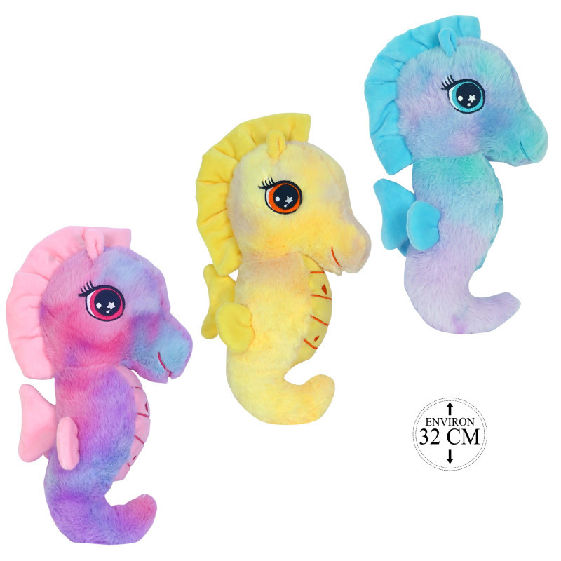 Peluche Hippocampe Pastel 32cm Peluche Hippocampe Pastel 32cm