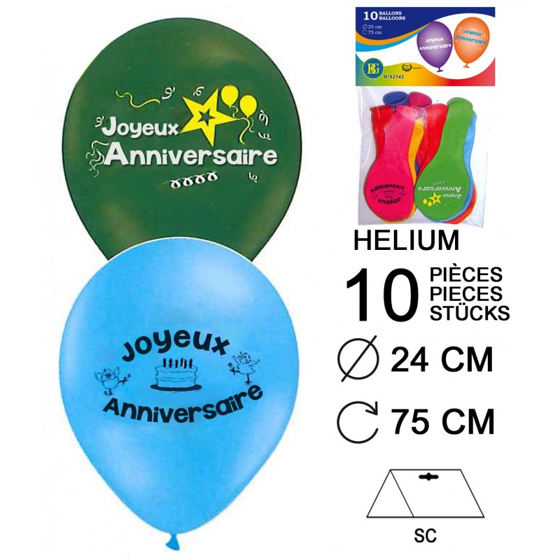 Ballons Joyeux Anniversaire Ballons Joyeux Anniversaire