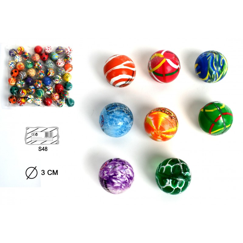 Balle Rebondissante 30mm-Coti jouets grossiste jouets de kermesse et petits  jouets pour anniversaire