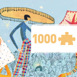 Puzzle Gallery Fashion Show 1000 Pièces - Djeco