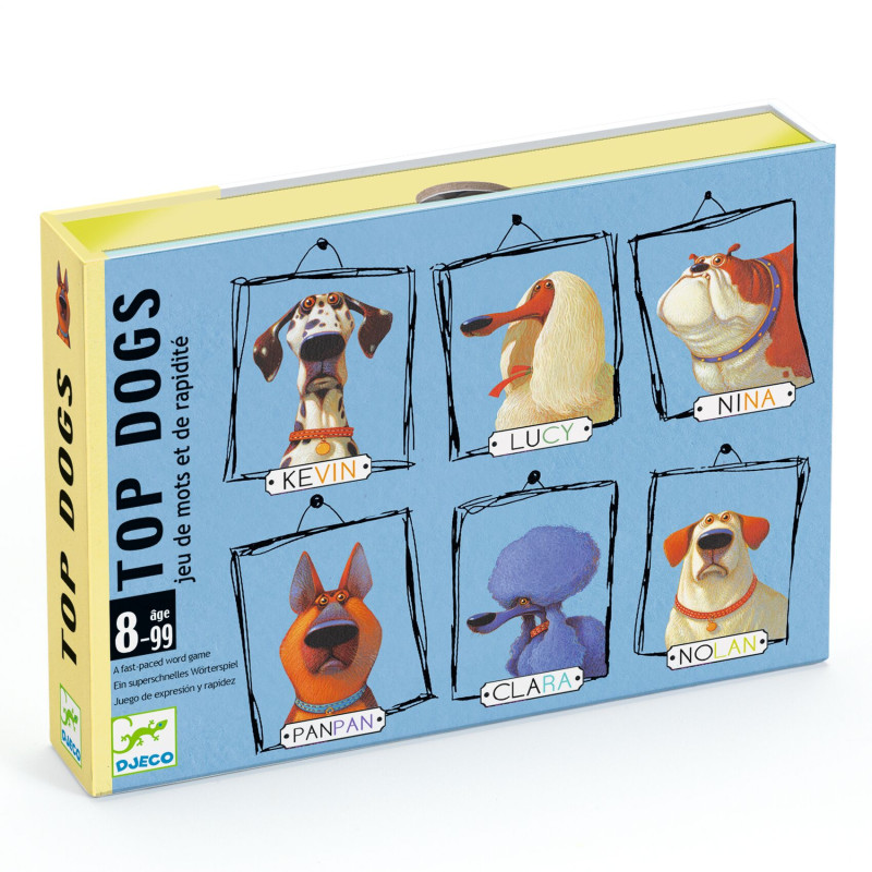 Jeu de Cartes Top Dogs - Djeco Jeu de Cartes Top Dogs - Djeco