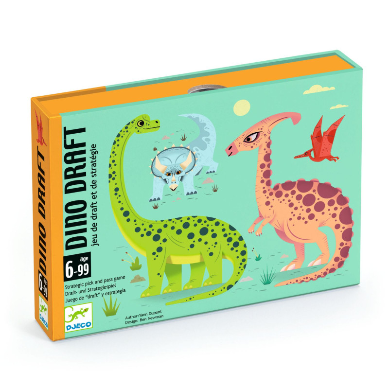 Jeu de Cartes Dino Draft - Djeco Jeu de Cartes Dino Draft - Djeco