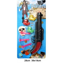 Pistolet à Flèches Pirate avec Canards 