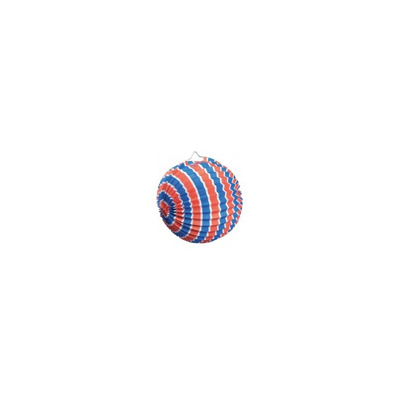 Lampion Ballon 25 cm Multicolore x12