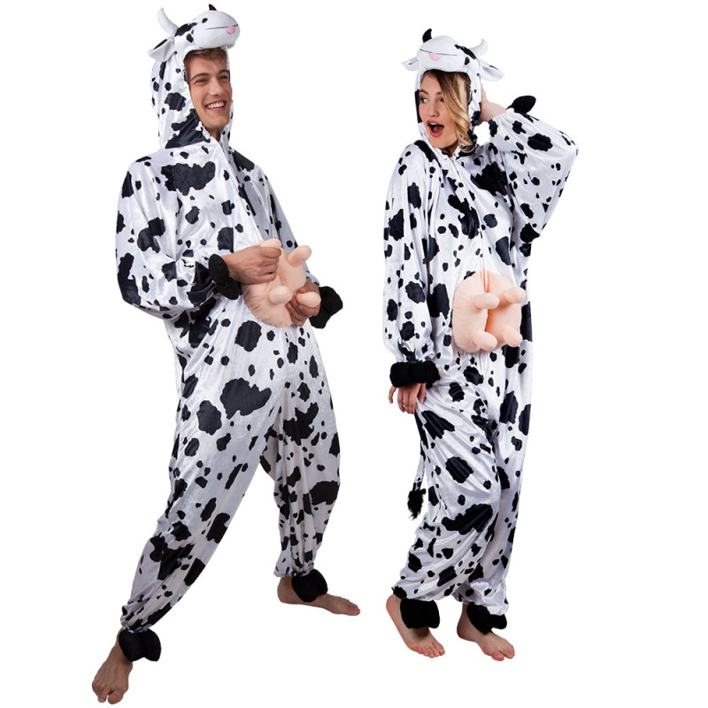 Déguisement Combinaison de Vache, Taille Unique