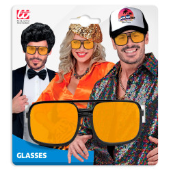Lunettes Hip Hop Années 90 Verres Orange