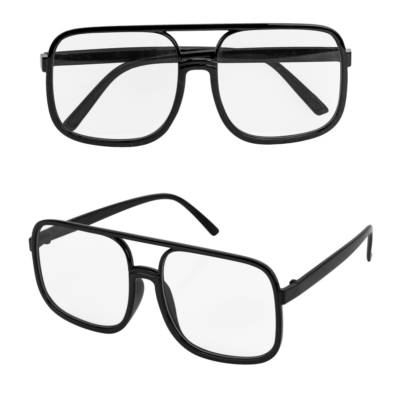 Lunettes Hip Hop Années 90 Verres Transparent