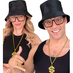 Lunettes Hip Hop Années 90 Verres Transparent