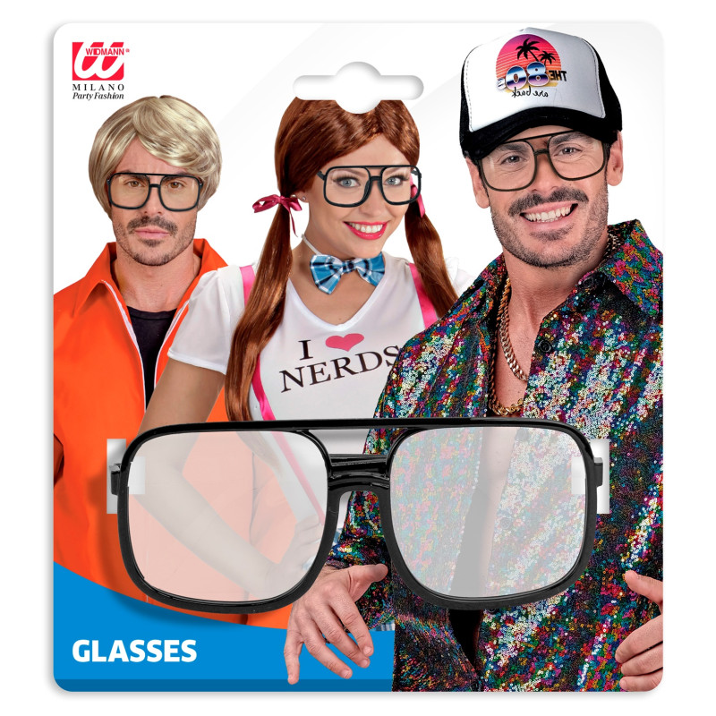 Lunettes Hip Hop Années 90 Verres Transparent