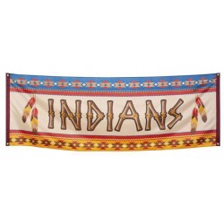 Bannière Drapeau Indien 