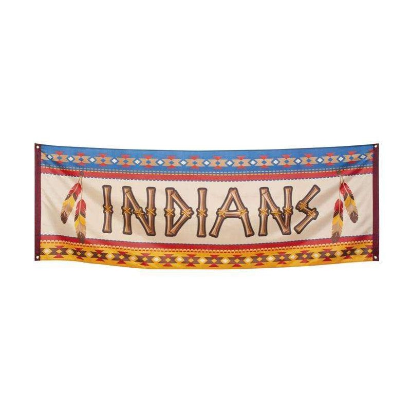 Bannière Drapeau Indien 