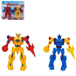 Robot Avec Armes 12cm 2 Pièces