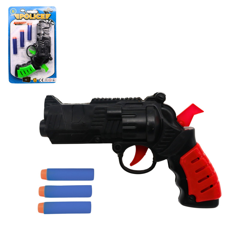 Pistolet Lance Flèche Mousse 19cm