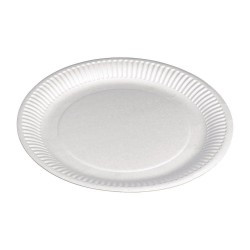 Assiettes Rondes en Carton 23cm - 100 Pièces