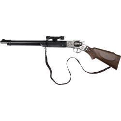 Carabine CowBoy 8 Coups Métal et Plastique 62cm