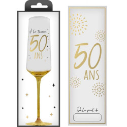 Flute à Champagne En Verre...