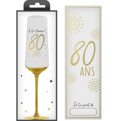 Flute à Champagne En Verre...